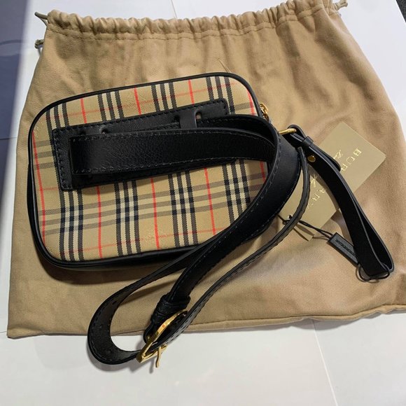 SOLD...Burberry The 1983 Check Link Bum Bag - Picture 3 of 6